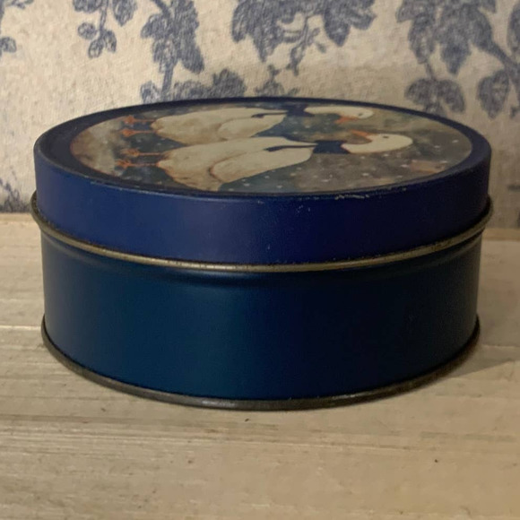 Vintage Set of 6 Duck Coasters with Storage Tin - Picture 5 of 9